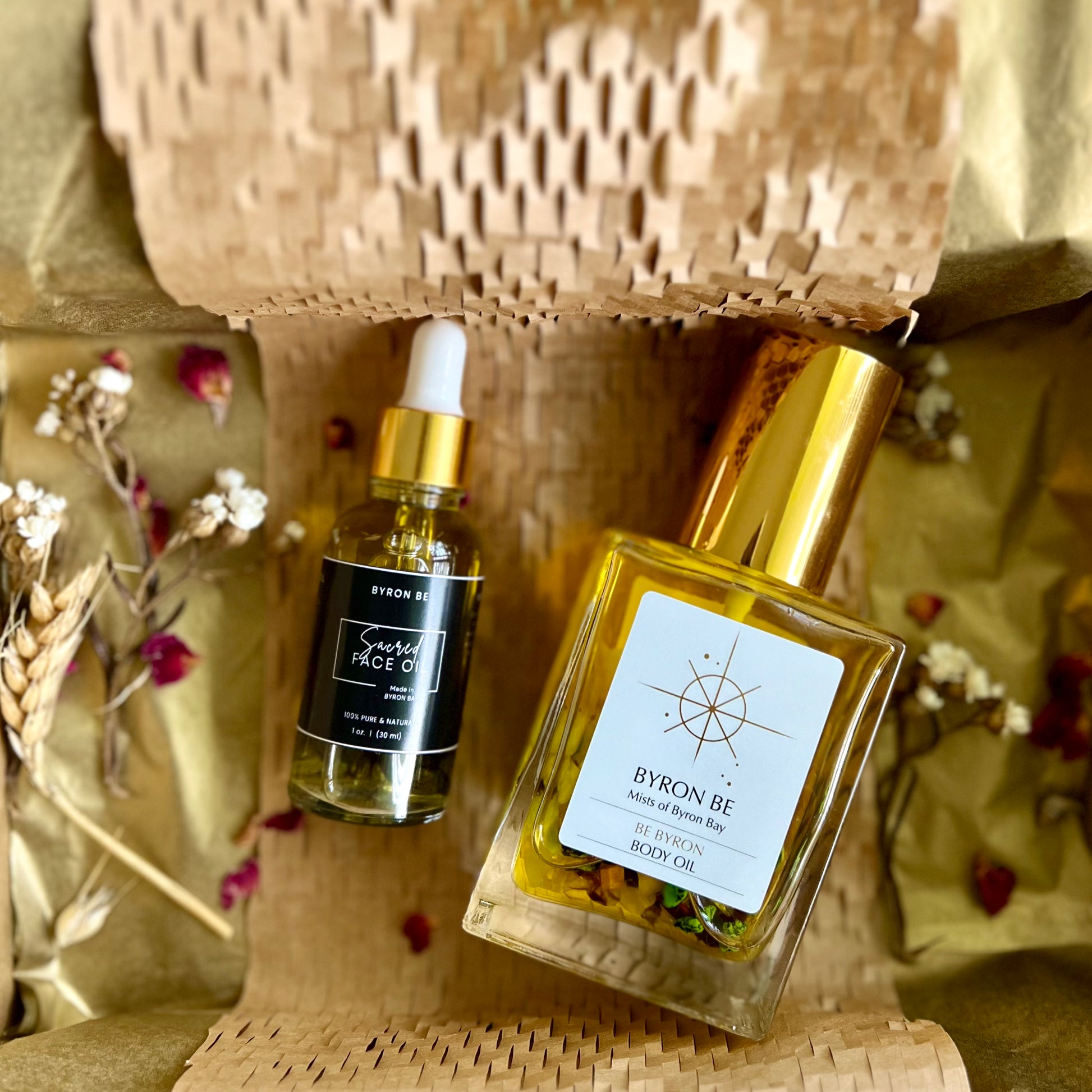 Byron Bay skincare gift hamper