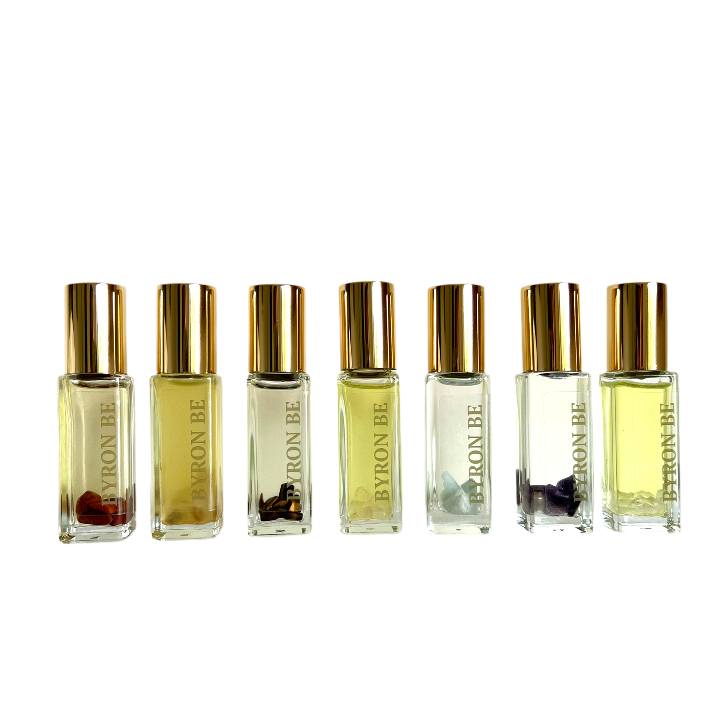 7 chakra natural perfume set 