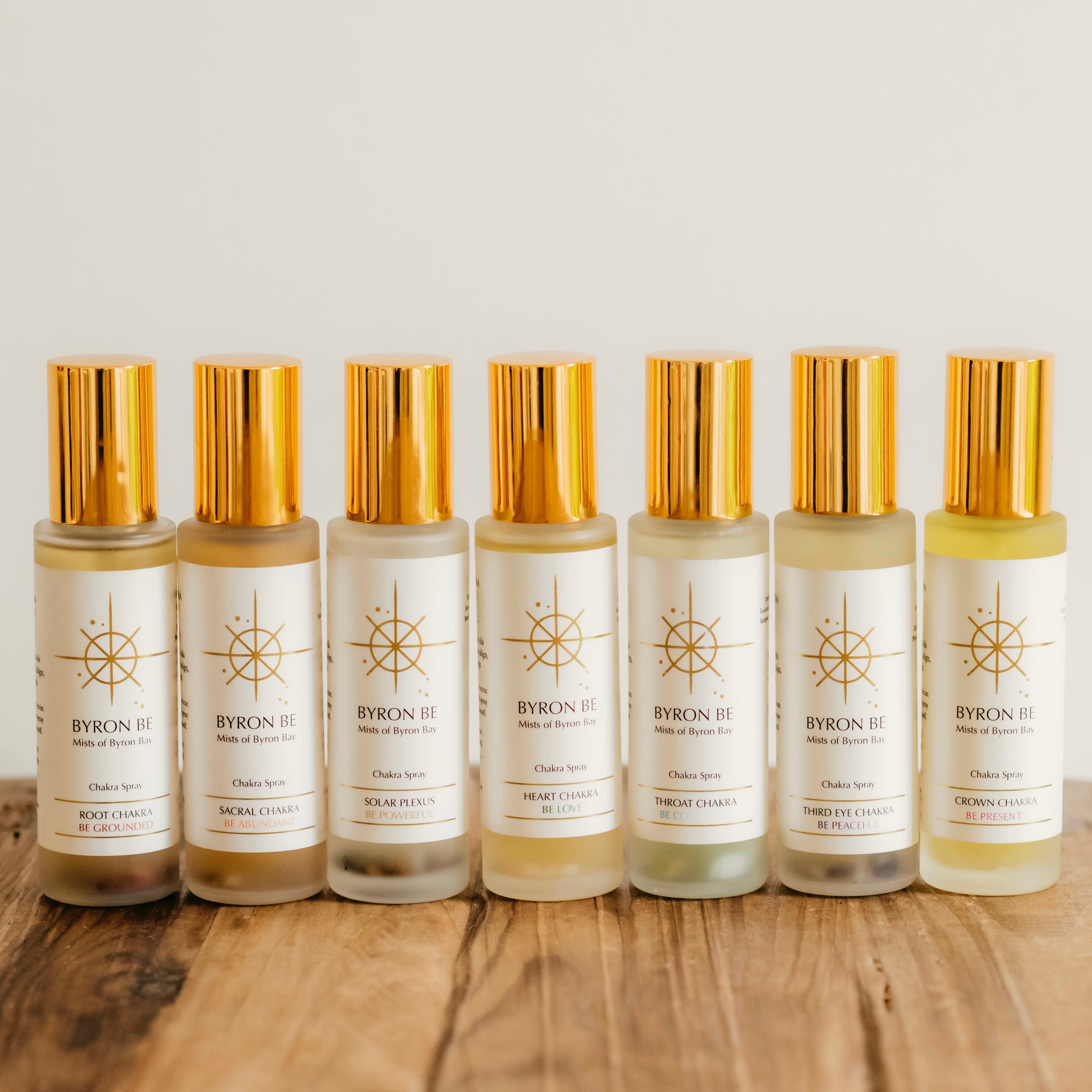 7 chakra sprays full set