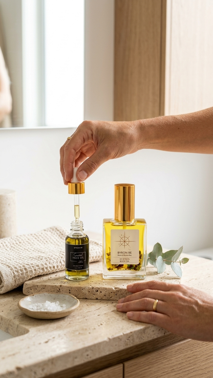 Byron Bay gifts with organic skincare bundle