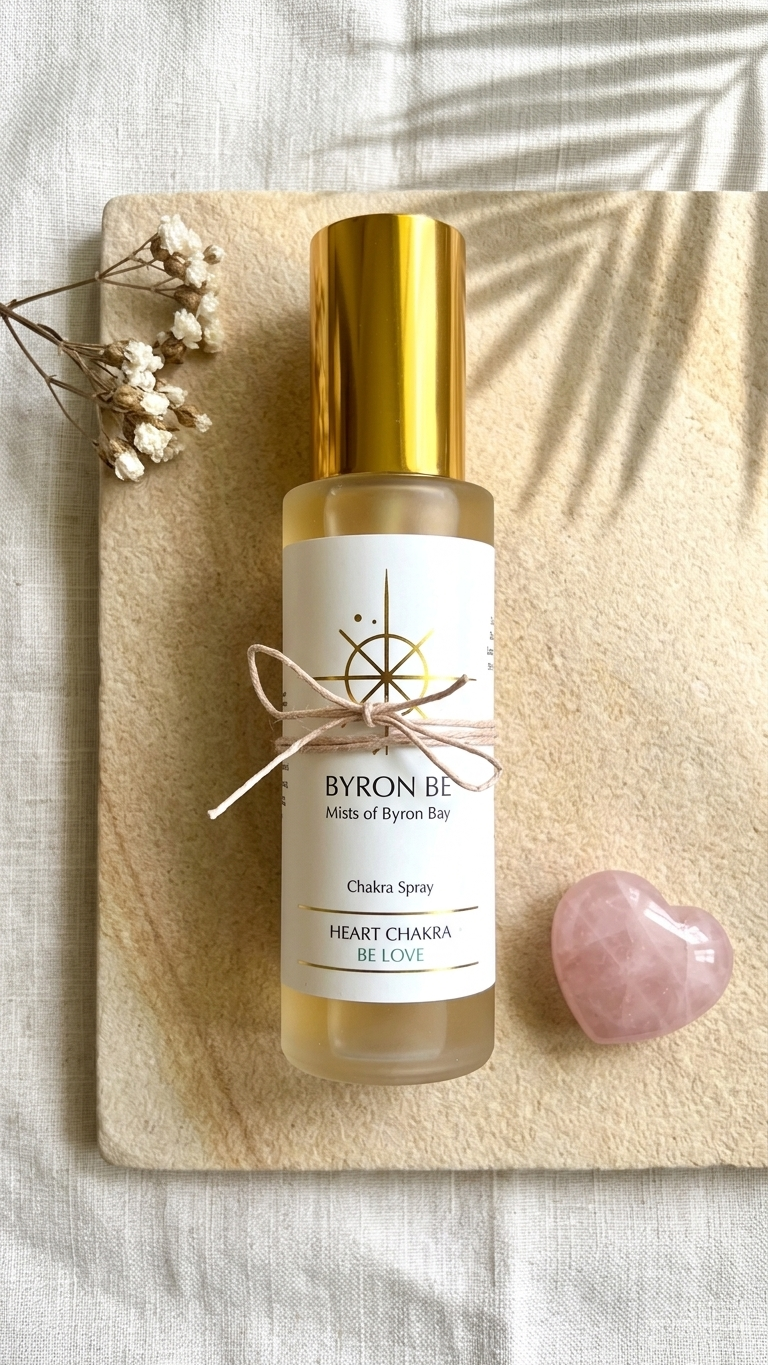 Byron Bay gifts with rose quartz