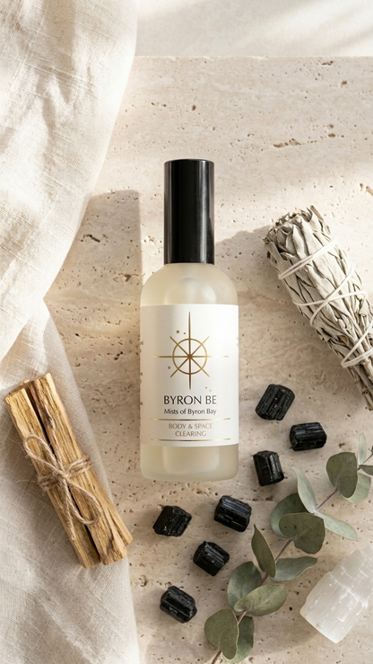 Aura mist with white sage and palo santo