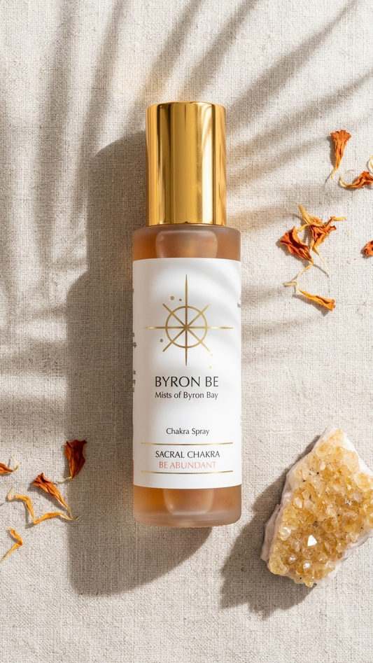 byron bay perfume and crystal gift set