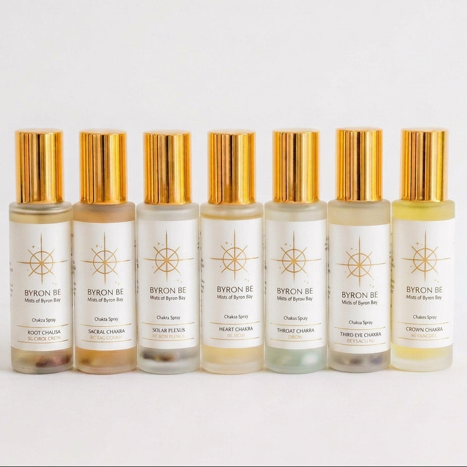 Chakra balancing mists set