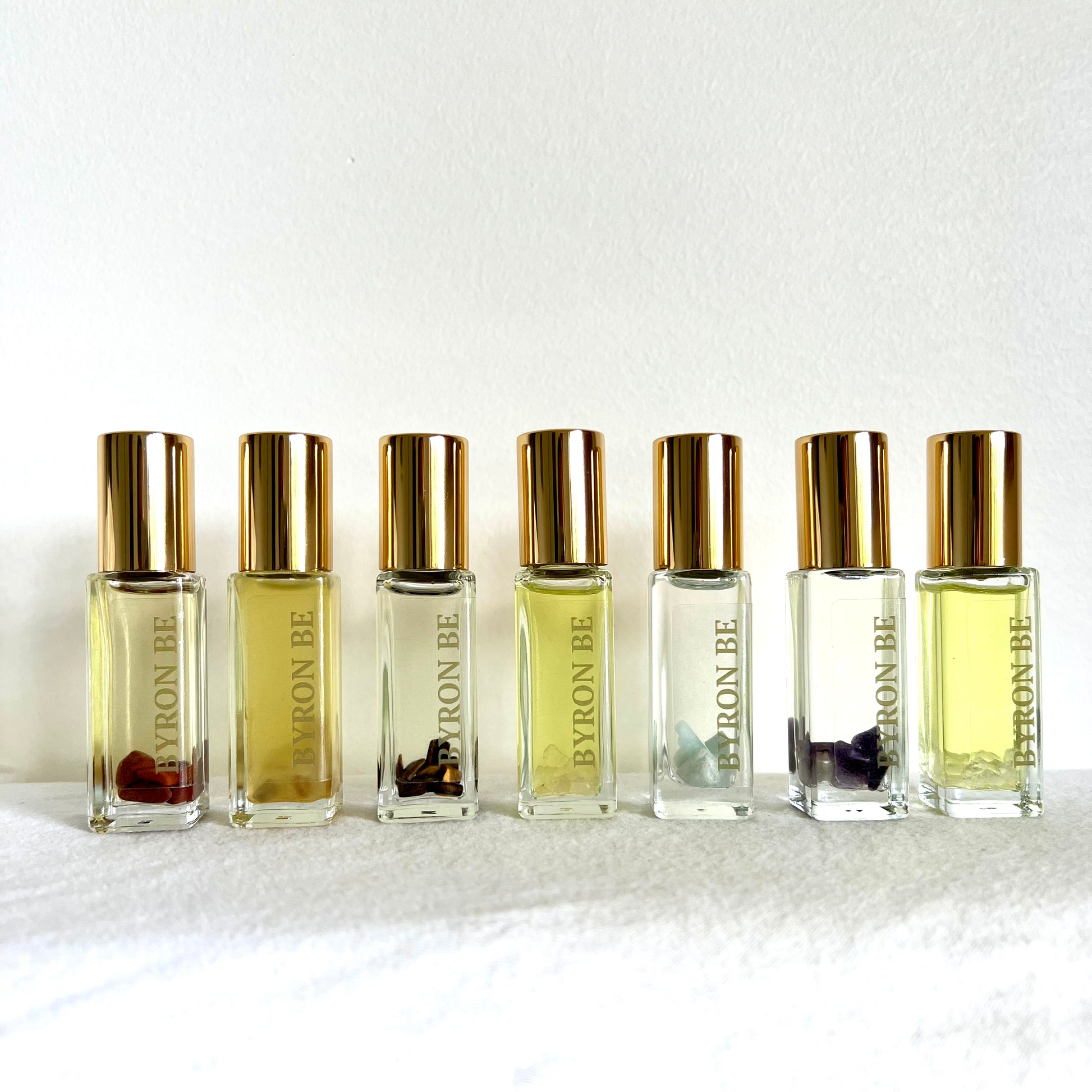 Complete 7 chakra perfumes set