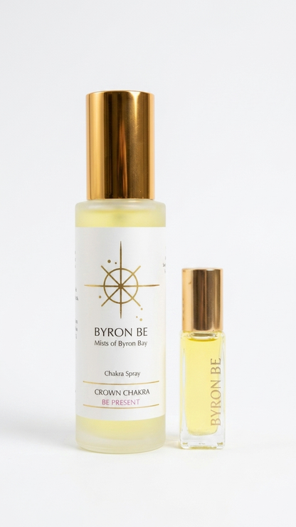 crown chakra perfume oil duo