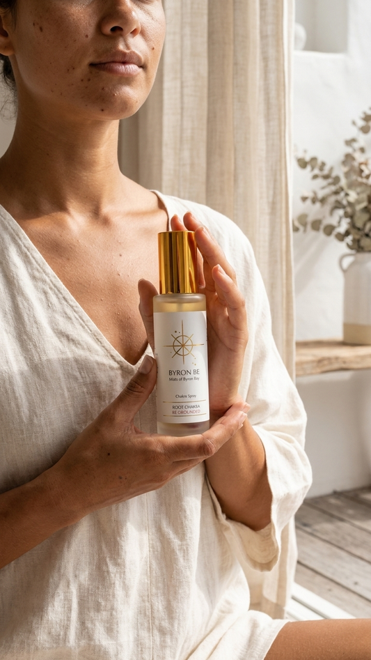 grounding aromatherapy spray
