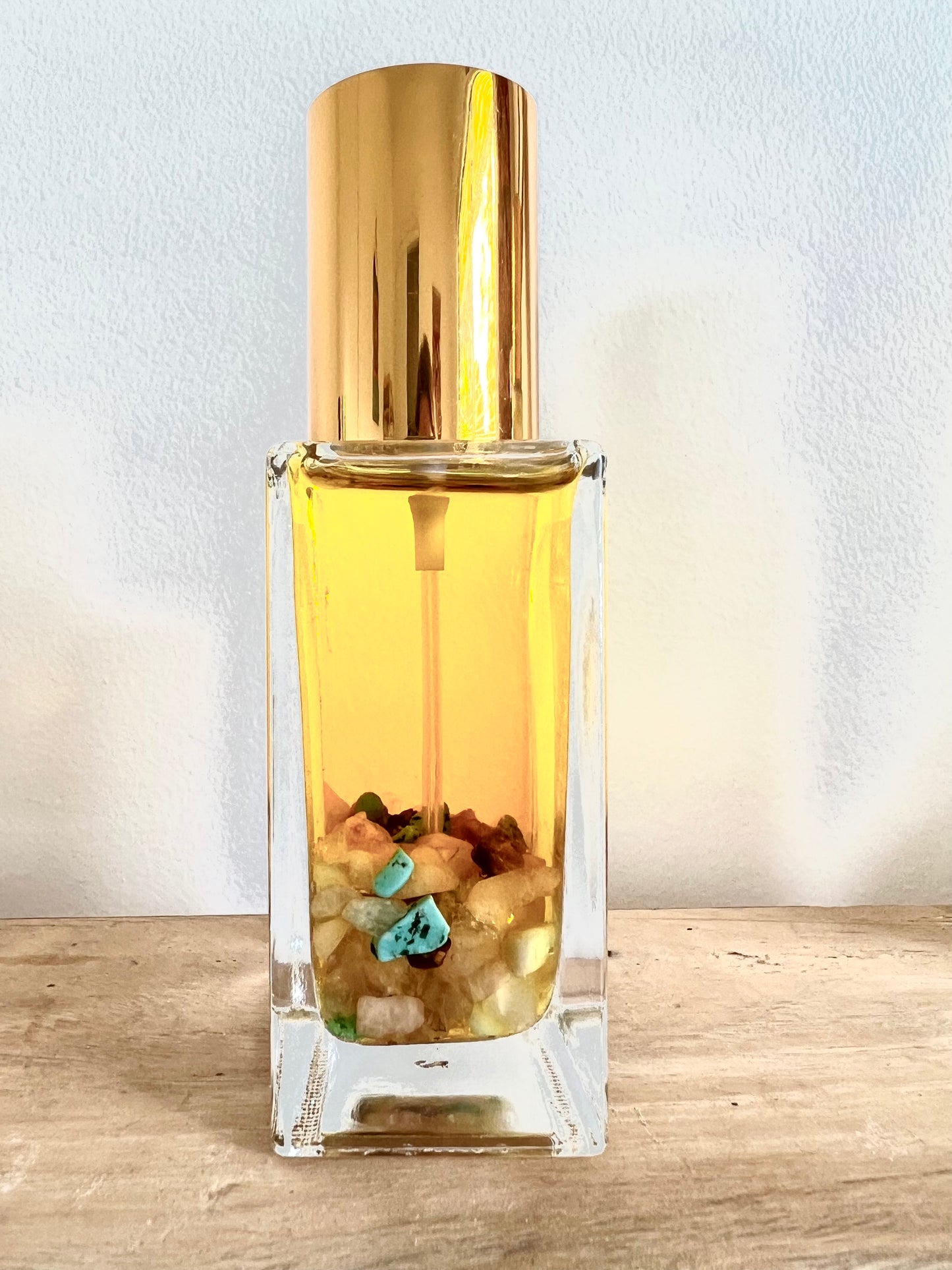 organic body oil australia with crystals